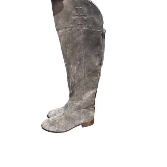 Tory Burch knee high suede and leather boots size 8.5 - Picture 2 of 8